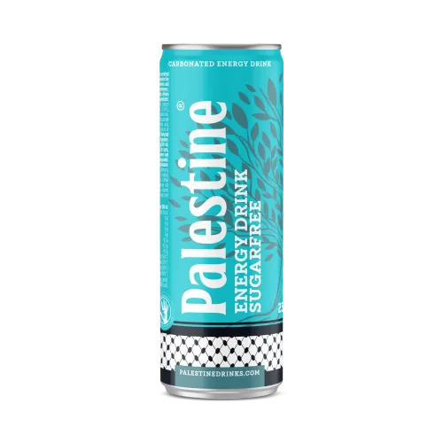 Palestine Energy Drink Sugar Free - Palestinian fizzy drink