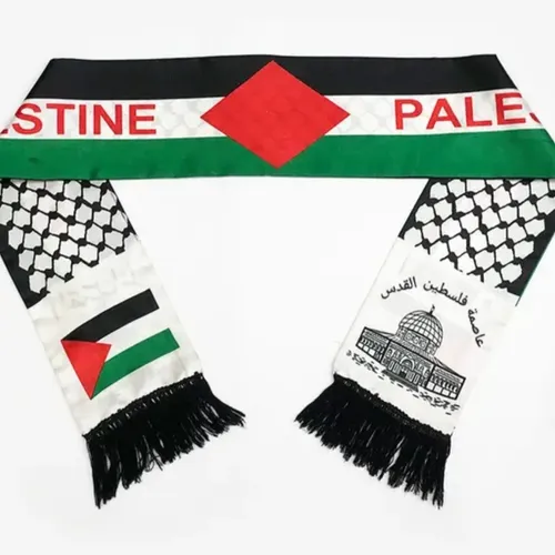Palestinian Flag Scarf - Authentic Palestinian drink