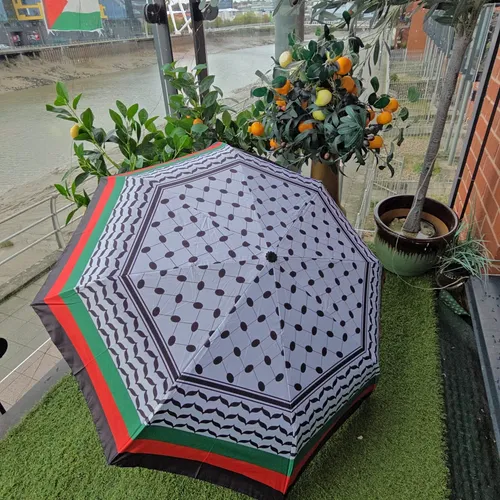 Palestine Umbrella Kuffya - Natural Palestinian soda